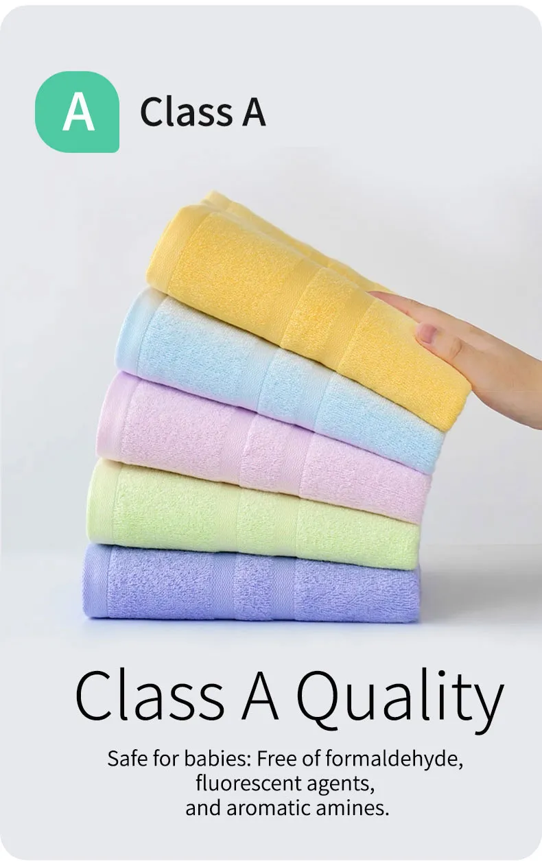 Банное полотенце в шести конфетных цветах (12)