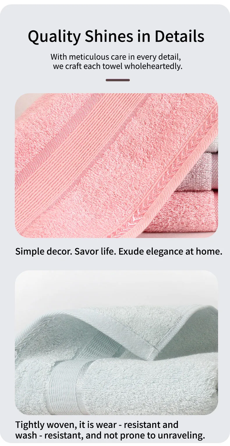 Комплект полотенец в скандинавском стиле (16)