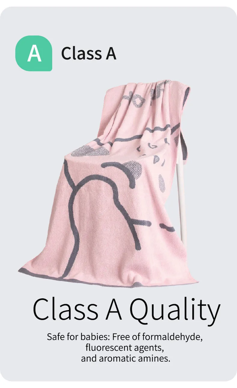 Полотенце с милым рисунком медвежонка (13)