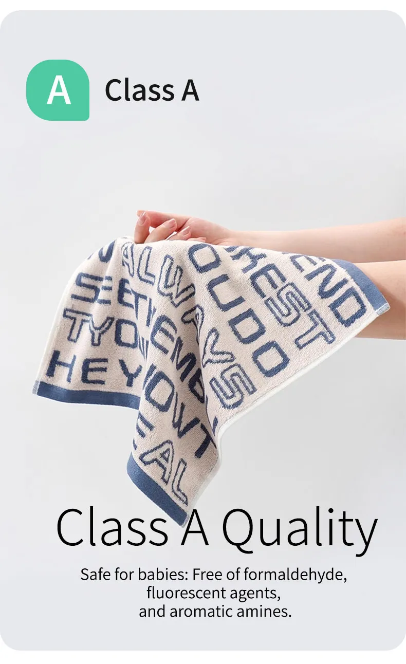 Полотенце с принтом из букв латинского алфавита (12)