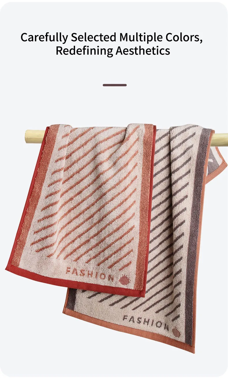 Полотенце среднего размера Линейный рисунок (15)