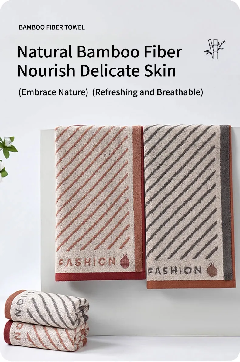 Полотенце среднего размера Линейный рисунок (6)