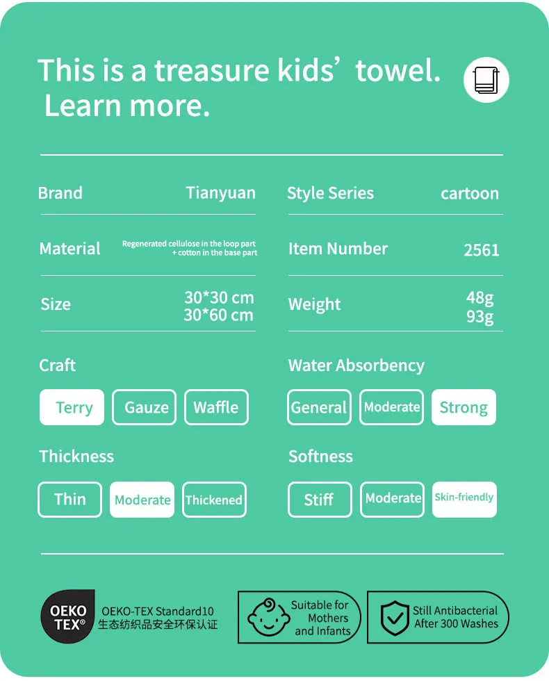 Полотенце среднего размера с изображениями лиц мальчика и девочки в классическую крупную клетку (17)