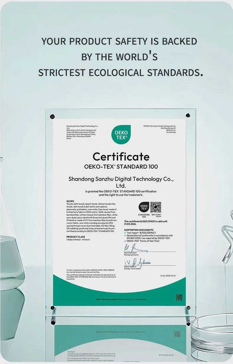 Полотенце среднего размера с рисунком Панда в уголке (10)