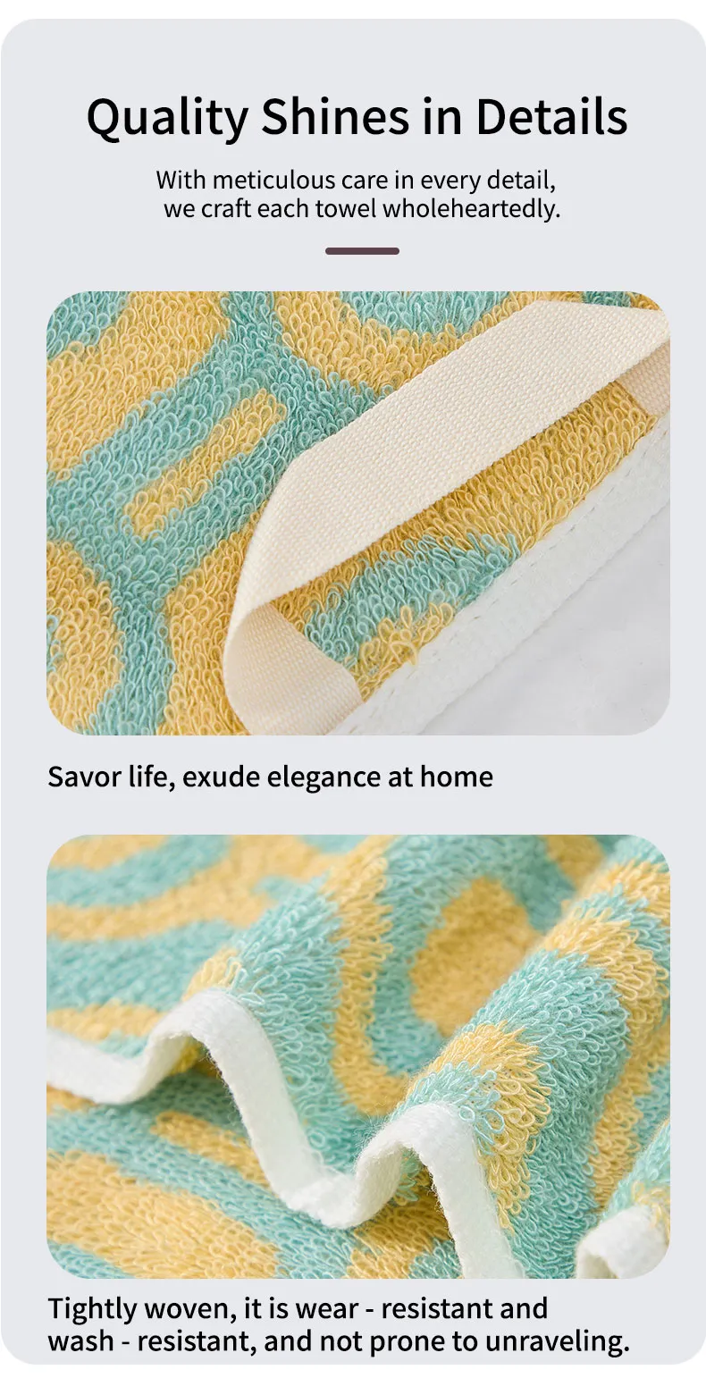 Разноцветное полотенце среднего размера (16)