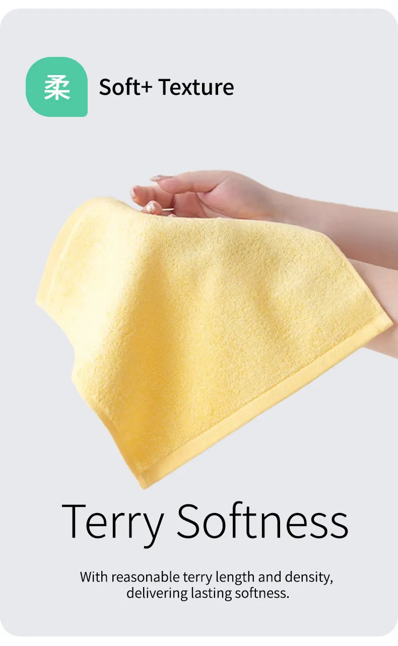 Серия квадратных полотенец в цветах дофамин (без рисунка) (25)