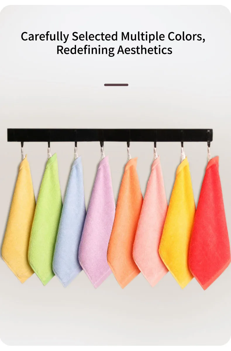 Серия квадратных полотенец в цветах дофамин (без рисунка) (29)